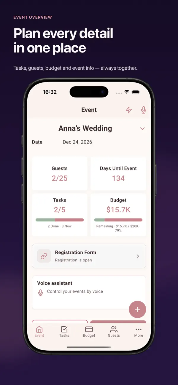 Screenshot #1 pour Event Maker AI