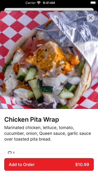 Gyro Queen iPhone screenshot 4 - Food & Drink app