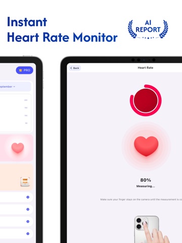 My BP Tracker: Stay Healthy iPad screenshot