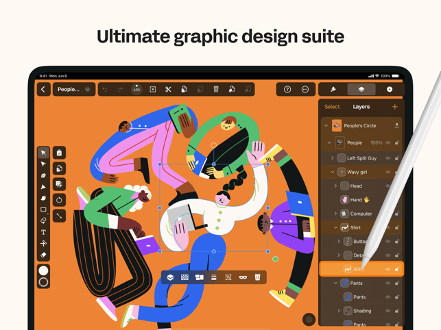 ‎Linearity Curve Graphic Design Screenshot
