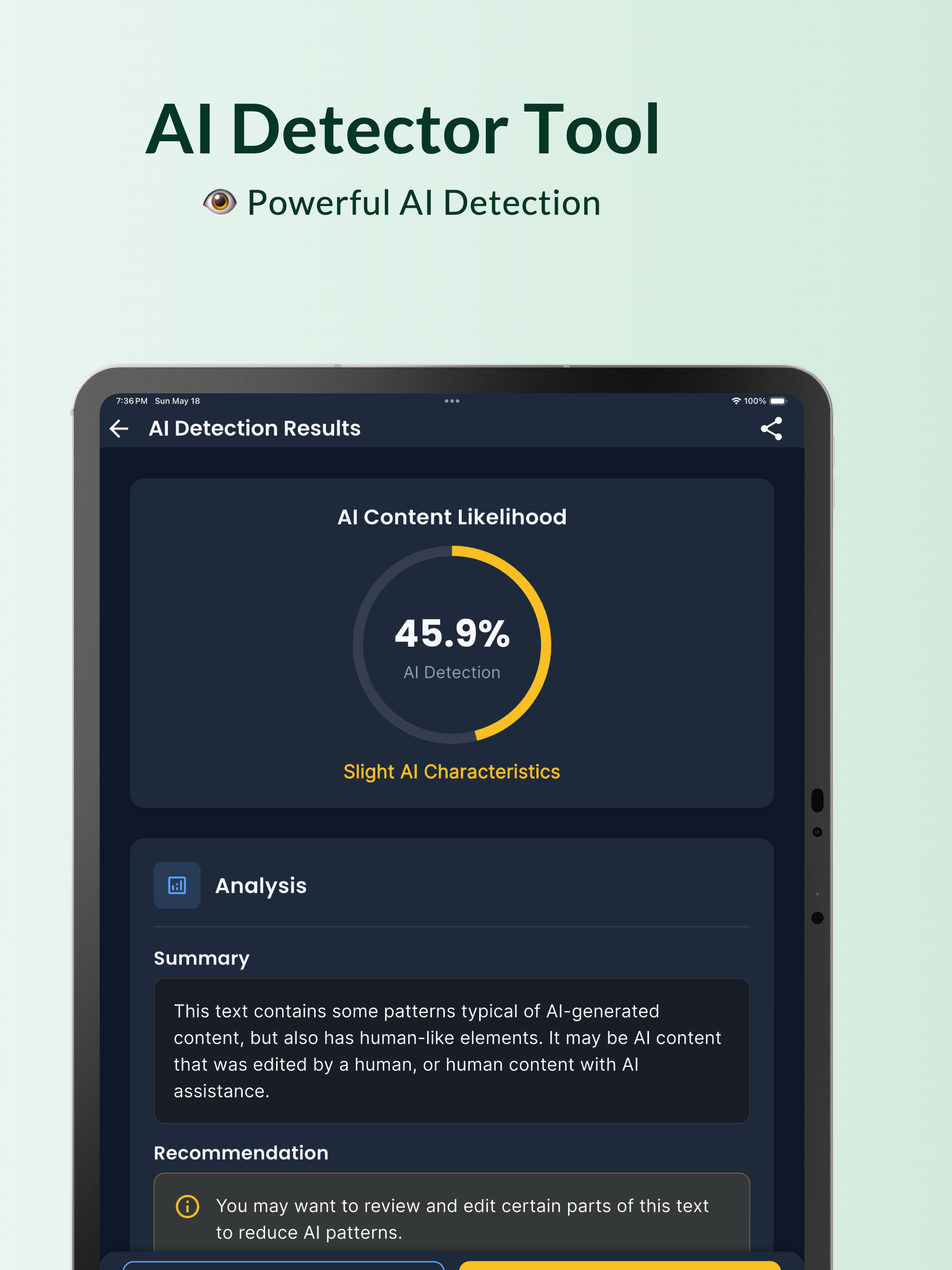 AiGuard: AI Detector & Rewrite screenshot 9