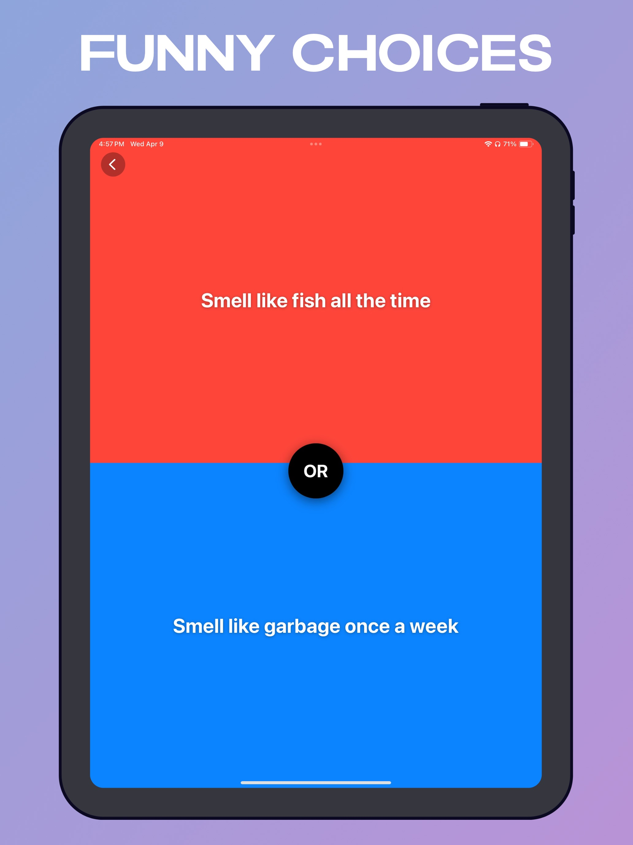 Would You Rather? - Game