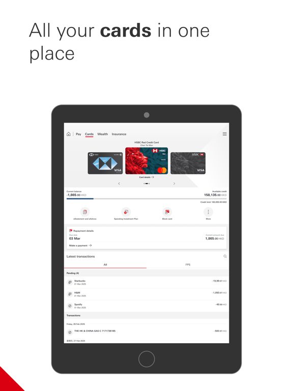 Screenshot #6 pour HSBC HK Mobile Banking