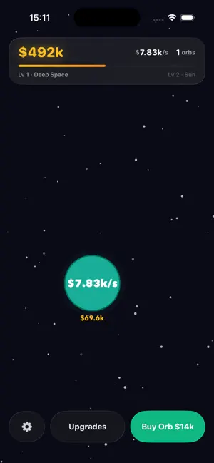 Orbit: Idle Merge screenshot 1
