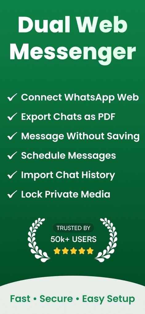 WT Web : Dual Messenger - Social Networking App | MWM
