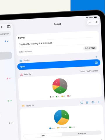 Juno: Task & Project Manager iPad screenshot