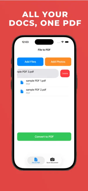 Convert To PDF: Scanner to PDF screenshot 3