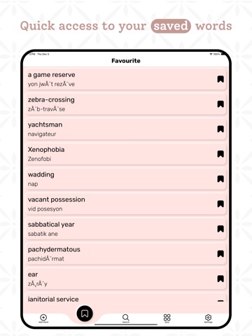 Haitian Creole Dictionary iPad screenshot