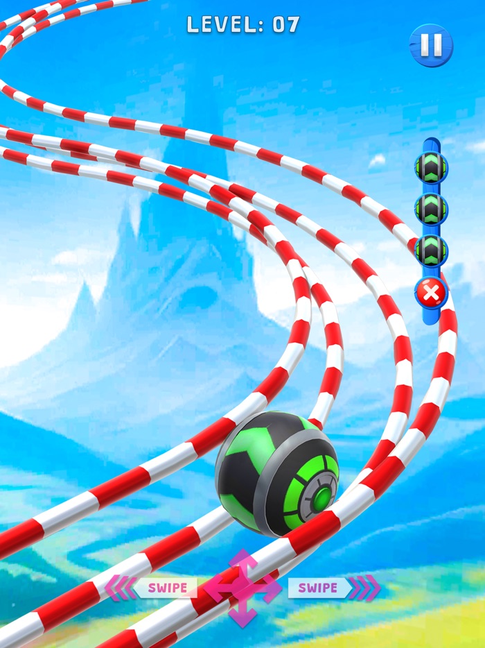 Rolling Sky Escape Going Ball