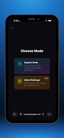 Wrong Way App Screenshot 4 of 7