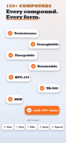 Peptide Tracker: Frontload Screenshot 7 of 10