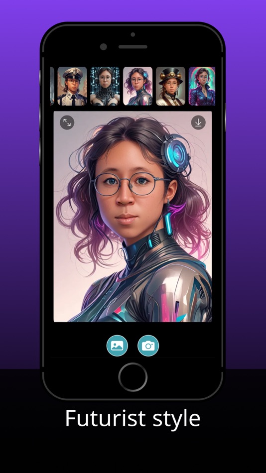 #7. Photo to cartoon portrait (iOS) 由: HC MAKER - PHOTO LOGO BACKGROUND EDITOR APPS FOR FREE