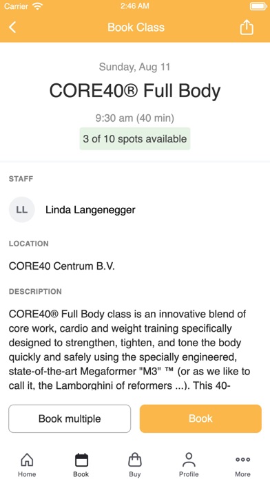 CORE40 AMSTERDAM Screenshot