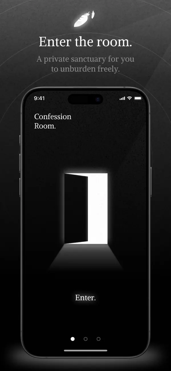 Screenshot #1 pour Confession Room｜Antistress, AI