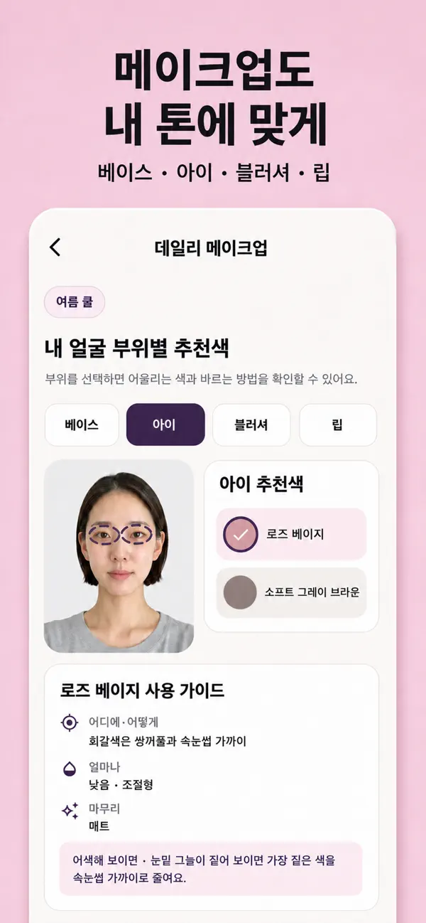 Screenshot #3 pour 내톤 - 퍼스널컬러 진단 & 코디 추천