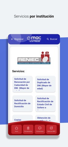 MAC Express Perú screenshot