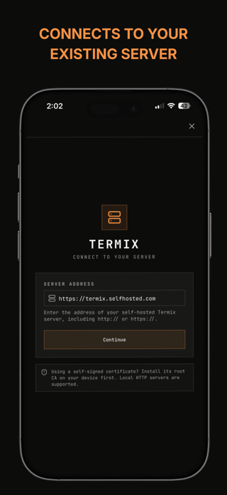 Termix - Remote Access Screenshot 5 of 9