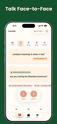 Flunqero: AI Travel Translator screenshot