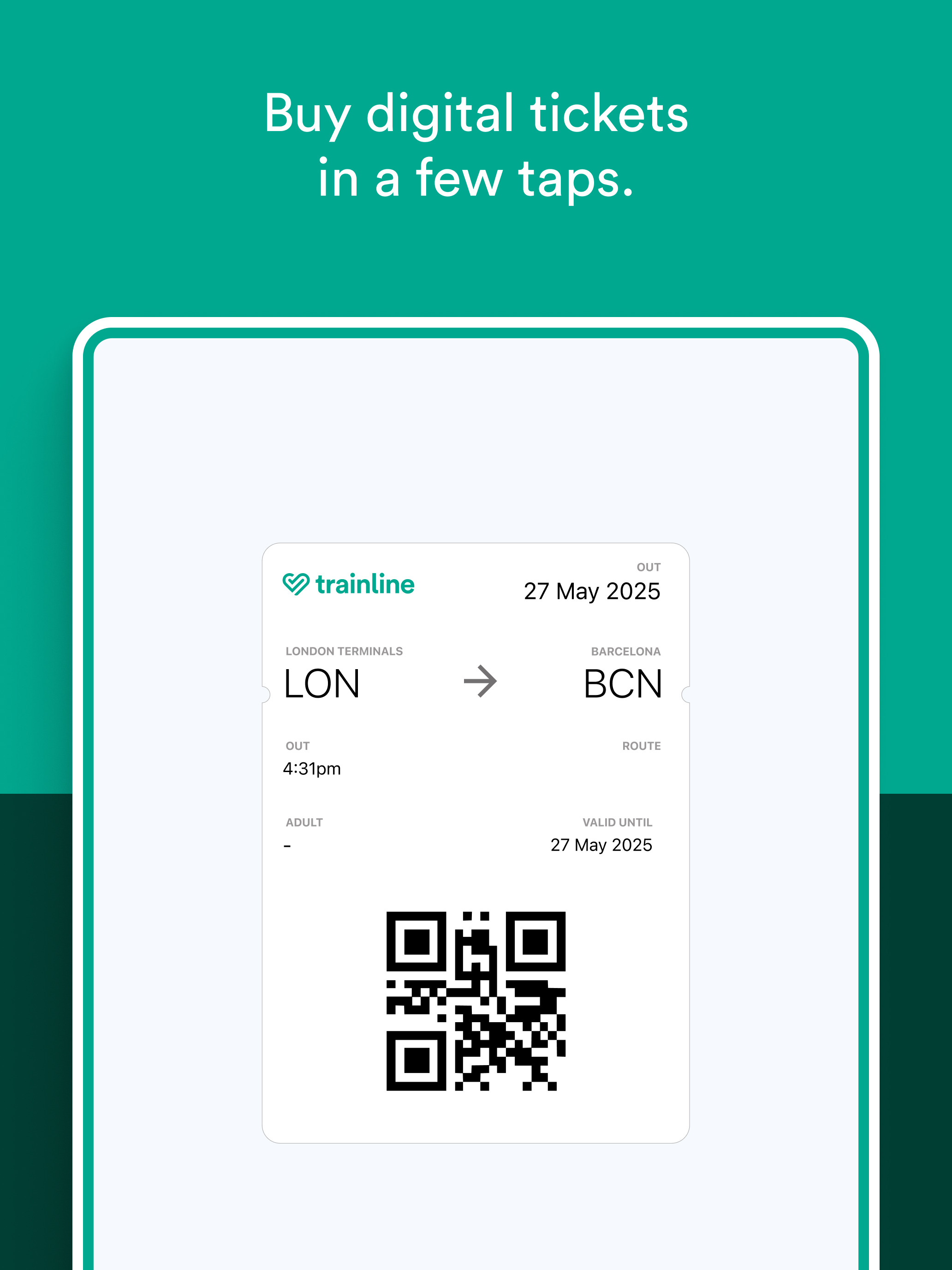 Trainline: Cheap Train Tickets