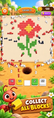 Ant Rush: Sort Pixel Art Screenshot 1 of 6