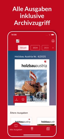 Holzbau Austria screenshot