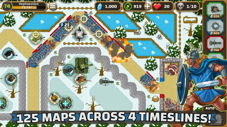 Ancient Allies Tower Defense screenshot-3