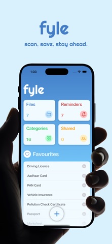 fyle iPhone screenshot