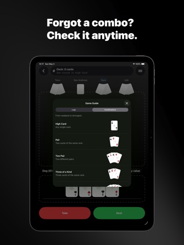 Foker — Durak + Poker iPad screenshot