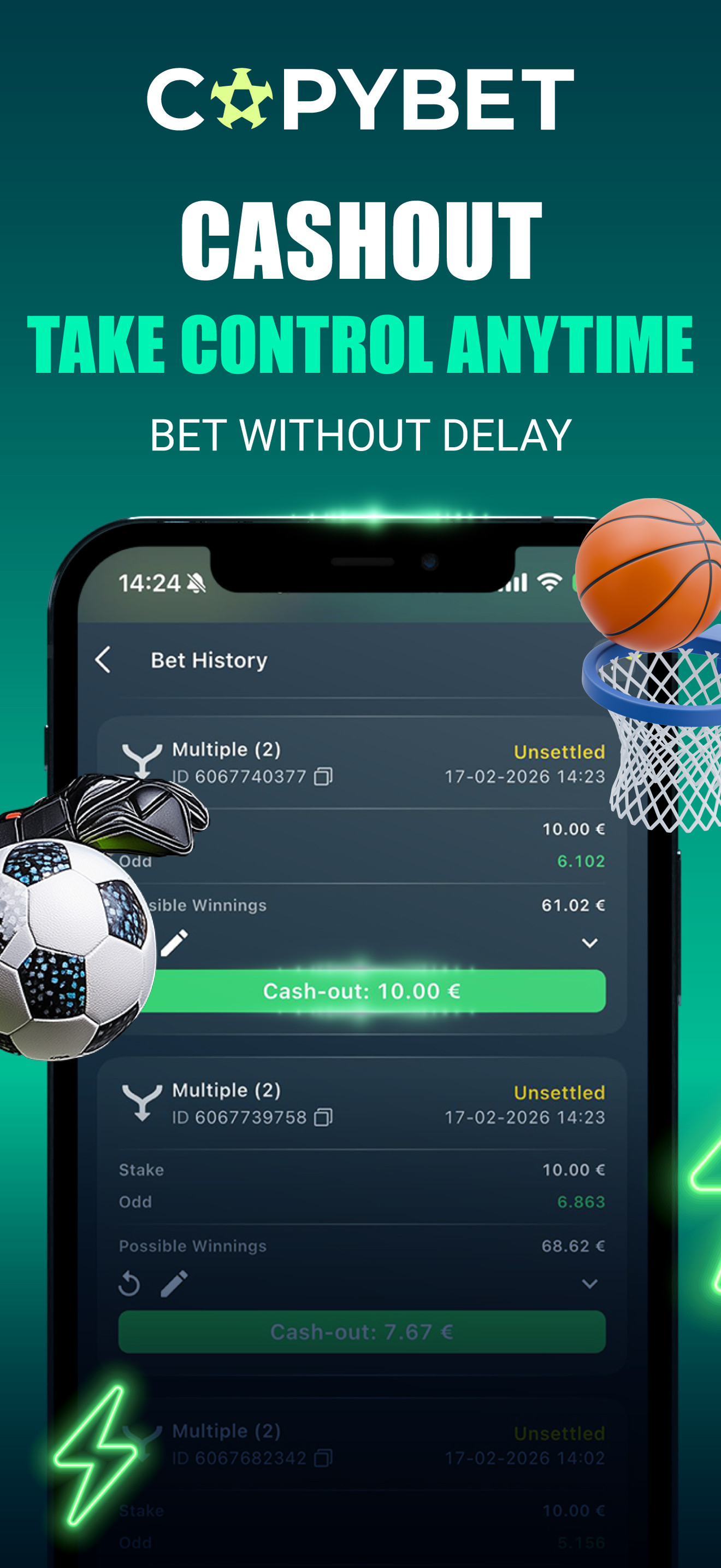 CopyBet - Sports Betting App