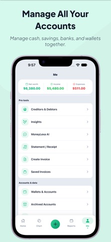 MoneyLexa — Expense Tracker Screenshot 9 of 10