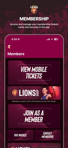 Brisbane Lions Official App screenshot