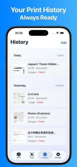 Printer app, Smart AIR printer screenshot 4