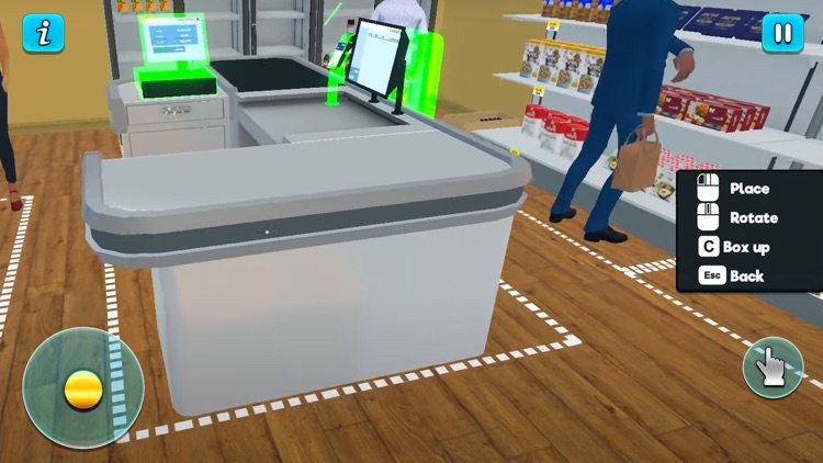 Supermarket Cashier Store Game