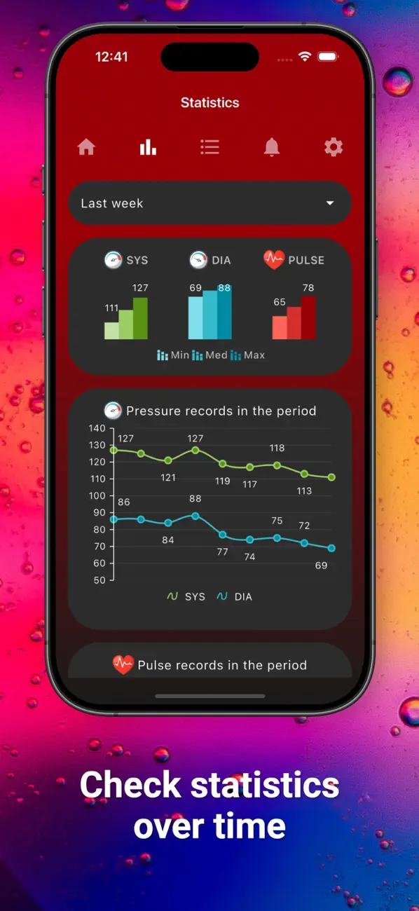 Screenshot #3 pour Tension Artérielle App
