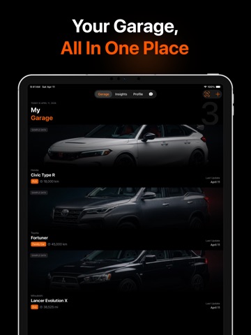 KeepAuto: Car Maintenance iPad screenshot