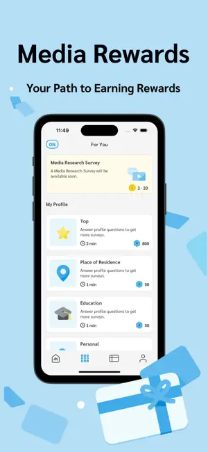 Media Rewards: Earn Rewards screenshot 1