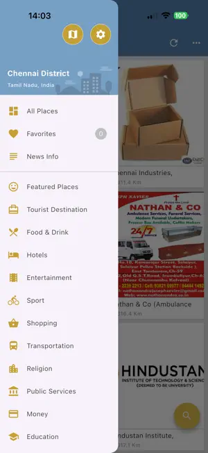 Chennai District Places screenshot 2