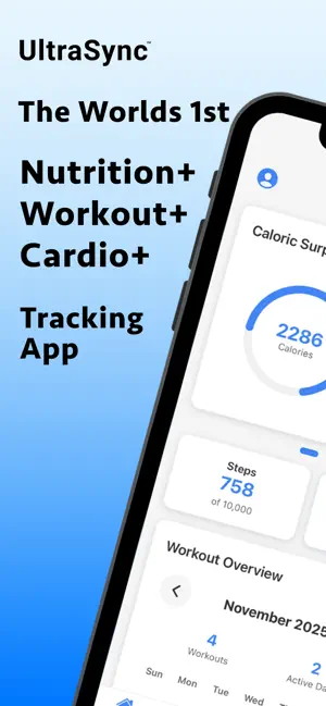 UltraSync: Fitness Tracker screenshot 1