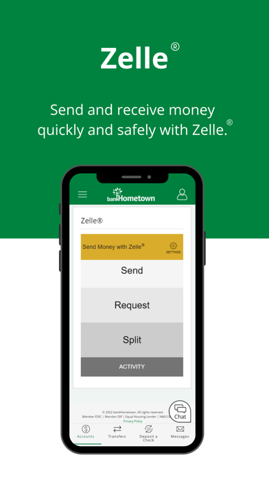 bankHometown Mobile Screenshot