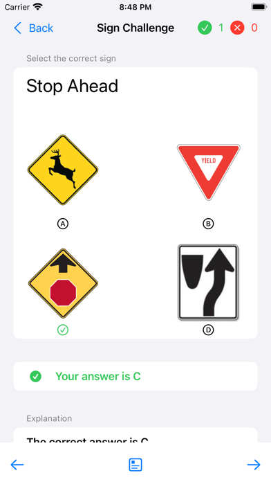 Georgia Driving Test - DMVCool Screenshot
