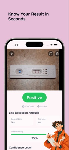 Pregnancy Test Scanner - Liney screenshot