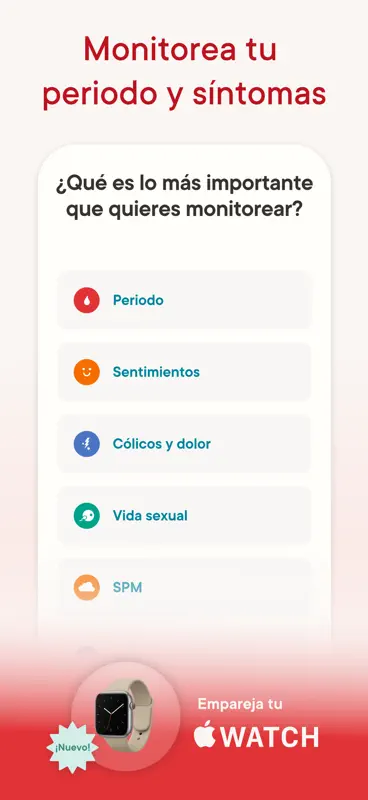 Clue Calendario Menstrual screenshot 2 of 9
