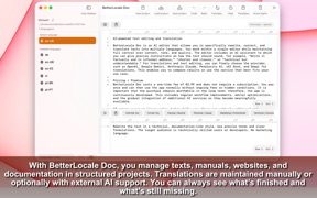 BetterLocale Doc screenshot