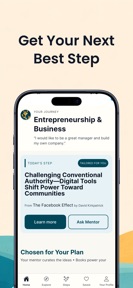 Mentorist: Learn, Act Achieve screenshot