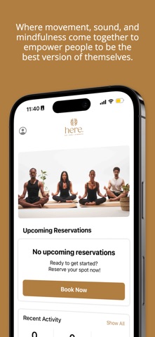 Here Hot Yoga + Strength screenshot
