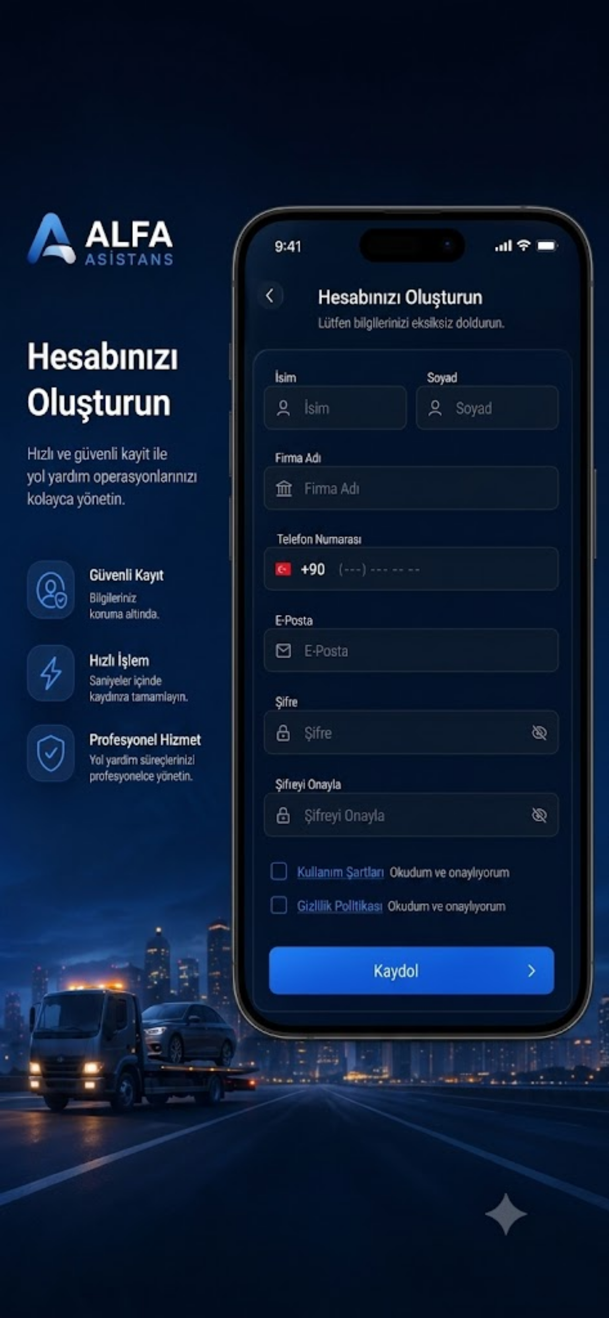 Alfa Asistans (Çekicin Sürücü) screenshot 3