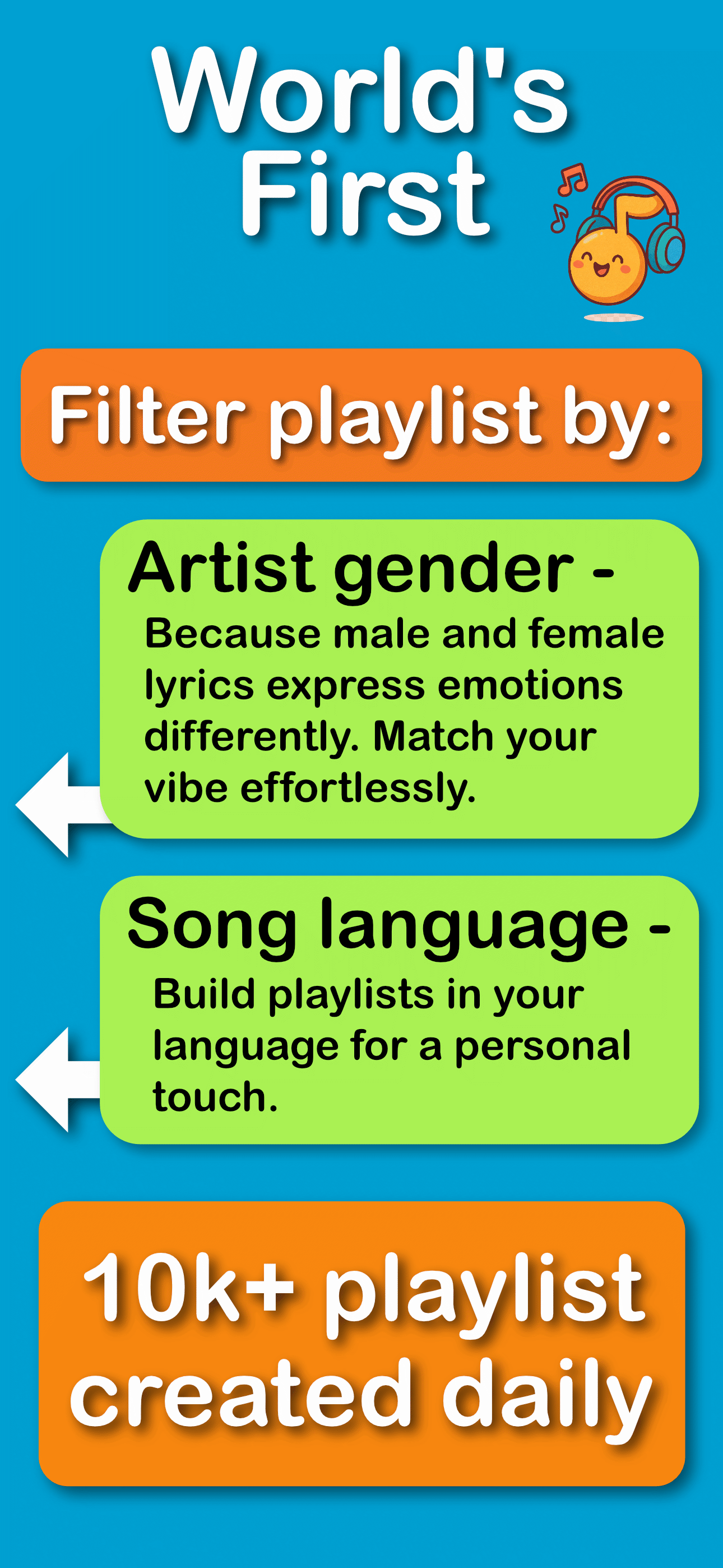 Music Playlist Maker, Transfer screenshot 3