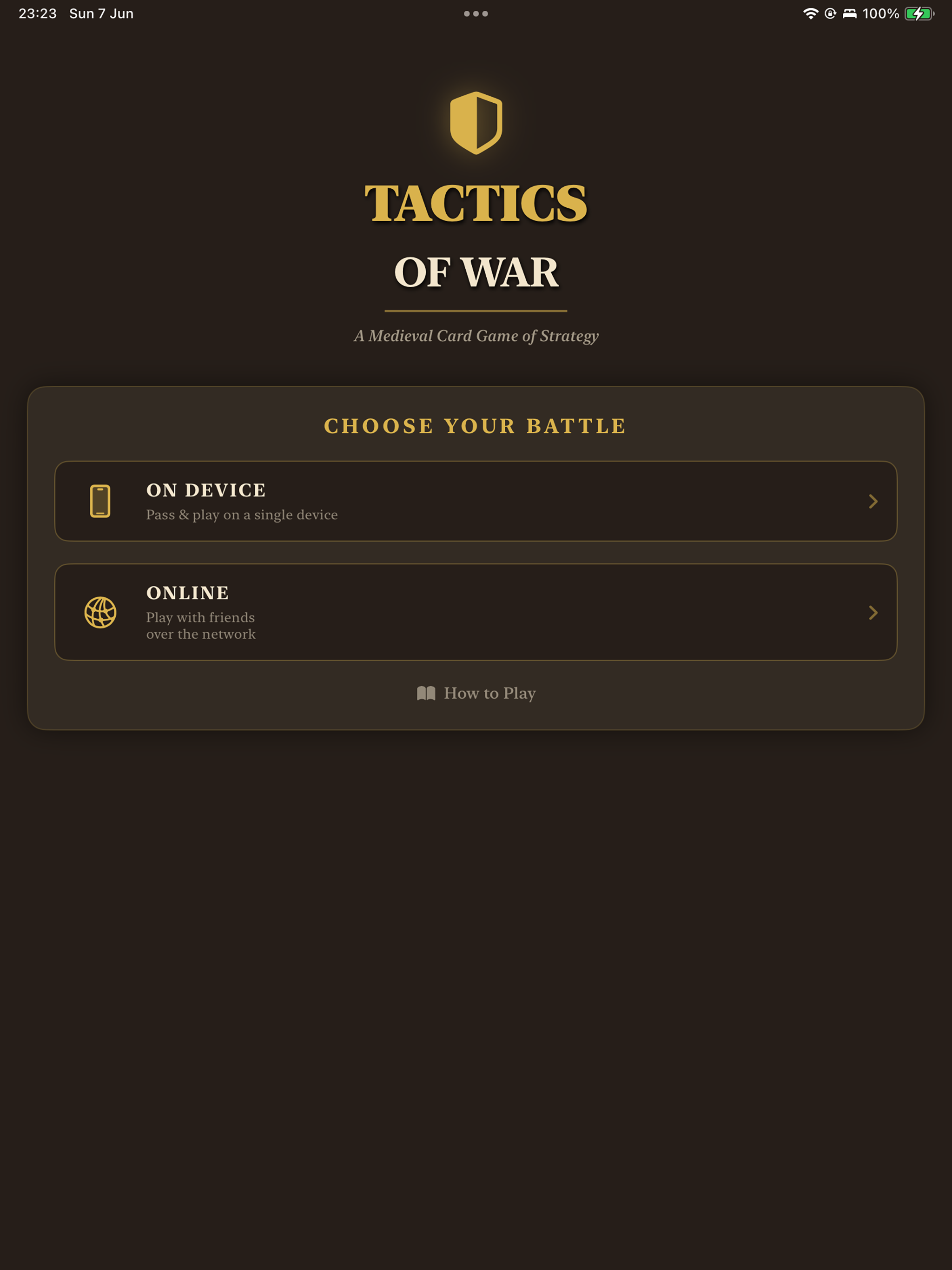 Tactics of War
