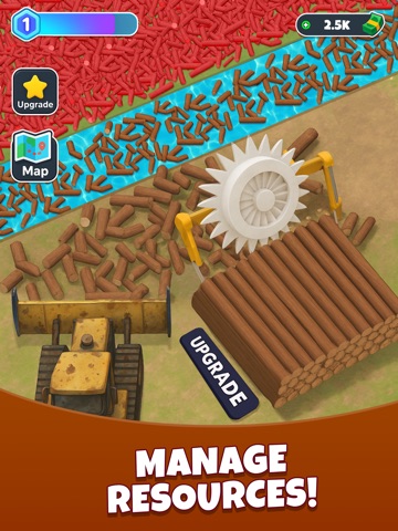 Lumber Empire - Wood Harvest iPad screenshot
