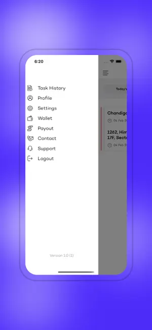 Homefoods Driver screenshot 2